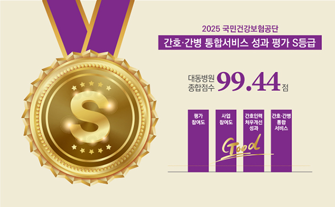 간호간병통합서비스병동 S등급